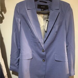 3 blazer:Vero Moda Women's Lavender Blazer, ONLY Piper 3/4, ICHI Stripe